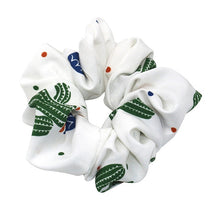 Load image into Gallery viewer, new fashion scrunchie cactus hair rope ladies simple creative hair accessories headwear hair scrunchies haar accessoires print