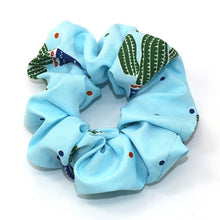 Load image into Gallery viewer, new fashion scrunchie cactus hair rope ladies simple creative hair accessories headwear hair scrunchies haar accessoires print