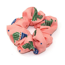 Load image into Gallery viewer, new fashion scrunchie cactus hair rope ladies simple creative hair accessories headwear hair scrunchies haar accessoires print