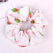 Load image into Gallery viewer, new fashion scrunchie cactus hair rope ladies simple creative hair accessories headwear hair scrunchies haar accessoires print