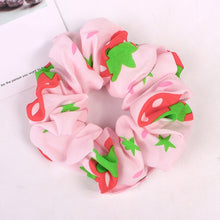 Load image into Gallery viewer, new fashion scrunchie cactus hair rope ladies simple creative hair accessories headwear hair scrunchies haar accessoires print
