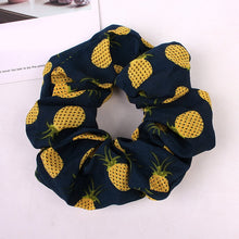 Load image into Gallery viewer, new fashion scrunchie cactus hair rope ladies simple creative hair accessories headwear hair scrunchies haar accessoires print