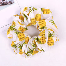 Load image into Gallery viewer, new fashion scrunchie cactus hair rope ladies simple creative hair accessories headwear hair scrunchies haar accessoires print
