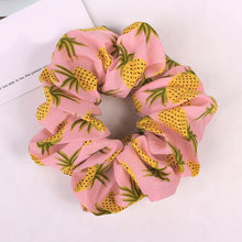 Load image into Gallery viewer, new fashion scrunchie cactus hair rope ladies simple creative hair accessories headwear hair scrunchies haar accessoires print