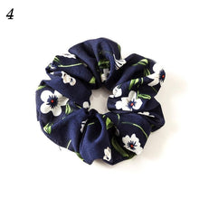 Load image into Gallery viewer, new fashion scrunchie cactus hair rope ladies simple creative hair accessories headwear hair scrunchies haar accessoires print
