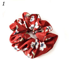 Load image into Gallery viewer, new fashion scrunchie cactus hair rope ladies simple creative hair accessories headwear hair scrunchies haar accessoires print