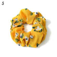 Load image into Gallery viewer, new fashion scrunchie cactus hair rope ladies simple creative hair accessories headwear hair scrunchies haar accessoires print