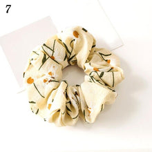 Load image into Gallery viewer, new fashion scrunchie cactus hair rope ladies simple creative hair accessories headwear hair scrunchies haar accessoires print