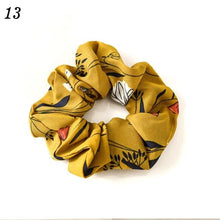 Load image into Gallery viewer, new fashion scrunchie cactus hair rope ladies simple creative hair accessories headwear hair scrunchies haar accessoires print