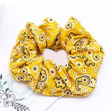 Load image into Gallery viewer, new fashion scrunchie cactus hair rope ladies simple creative hair accessories headwear hair scrunchies haar accessoires print