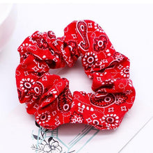 Load image into Gallery viewer, new fashion scrunchie cactus hair rope ladies simple creative hair accessories headwear hair scrunchies haar accessoires print