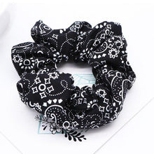 Load image into Gallery viewer, new fashion scrunchie cactus hair rope ladies simple creative hair accessories headwear hair scrunchies haar accessoires print