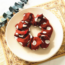 Load image into Gallery viewer, new fashion scrunchie cactus hair rope ladies simple creative hair accessories headwear hair scrunchies haar accessoires print