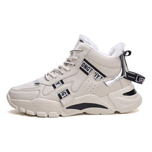 Load image into Gallery viewer, New Winter Men's Boots Fashion Thick Bottom Non-slip Warm Winter Shoes For Men Fur Warm Ankle Snow Boots Footwear Male Sneakers