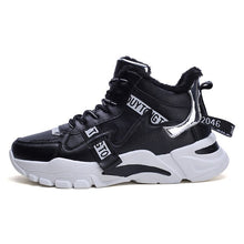 Load image into Gallery viewer, New Winter Men's Boots Fashion Thick Bottom Non-slip Warm Winter Shoes For Men Fur Warm Ankle Snow Boots Footwear Male Sneakers