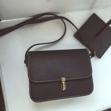 Load image into Gallery viewer, Shell Women Messenger Bags Women Crossbody Bags Satchel Small Square Leather Mini Female Shoulder Bag Mobile Phone Packet Bolsa