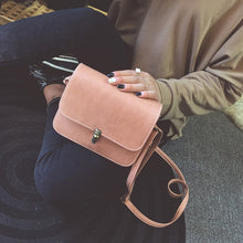 Load image into Gallery viewer, Shell Women Messenger Bags Women Crossbody Bags Satchel Small Square Leather Mini Female Shoulder Bag Mobile Phone Packet Bolsa