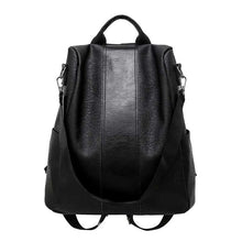 Load image into Gallery viewer, New Casual Womens Leather Elegant Backpack Anti-Theft Rucksack Vintage School Shoulder Black/Brown Bag