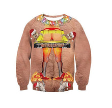 Load image into Gallery viewer, New Fashion Autumn and Winter Christmas Costumes Funny Christmas 3d Digital Printing Round Neck Casual Ugly Christmas Sweater