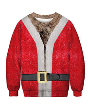 Load image into Gallery viewer, New Fashion Autumn and Winter Christmas Costumes Funny Christmas 3d Digital Printing Round Neck Casual Ugly Christmas Sweater