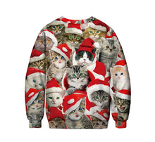 Load image into Gallery viewer, New Fashion Autumn and Winter Christmas Costumes Funny Christmas 3d Digital Printing Round Neck Casual Ugly Christmas Sweater