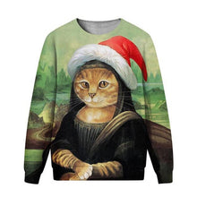 Load image into Gallery viewer, New Fashion Autumn and Winter Christmas Costumes Funny Christmas 3d Digital Printing Round Neck Casual Ugly Christmas Sweater