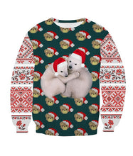 Load image into Gallery viewer, New Fashion Autumn and Winter Christmas Costumes Funny Christmas 3d Digital Printing Round Neck Casual Ugly Christmas Sweater