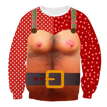 Load image into Gallery viewer, New Fashion Autumn and Winter Christmas Costumes Funny Christmas 3d Digital Printing Round Neck Casual Ugly Christmas Sweater