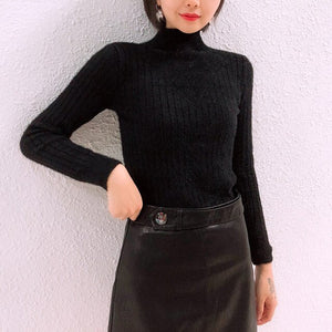 new casual sweater women winter warm pullover korean women clothing knitted sweater female 2019