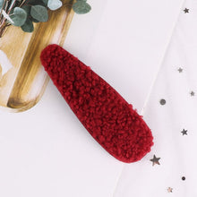 Load image into Gallery viewer, Autumn Winter new arrival hairpins cute colorful hairgrip solid  hair clips for girls Metal Soft Fur Barrettes haar accessoires
