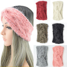 Load image into Gallery viewer, Women Knitted Headband  winter Soft Wool Cross Twisted Hair Band haar accessoires Color Head Wrap hair bands gumki do wlosow