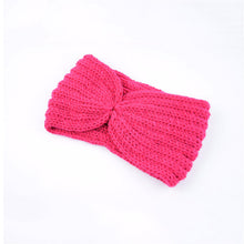 Load image into Gallery viewer, Women Knitted Headband  winter Soft Wool Cross Twisted Hair Band haar accessoires Color Head Wrap hair bands gumki do wlosow