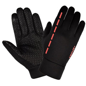 1 pair Cycling Gloves Full Finger Touch Screen Anti-slip Elastic Riding Protective Glove Accessories