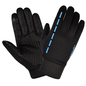 1 pair Cycling Gloves Full Finger Touch Screen Anti-slip Elastic Riding Protective Glove Accessories