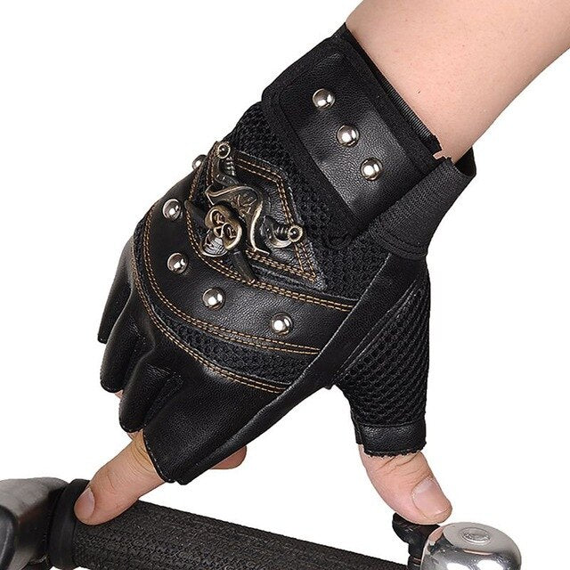 Cycling Gloves Half Finger Breathable Anti-slip Sweat Absorption Glove Accessories New