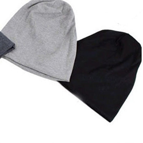 Women Cotton Hat Style and Fall Winter Can Warm Fashion Female Apparel Accessoires Solid Black Warm Caps Casual