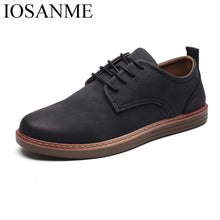 Load image into Gallery viewer, fashion leather casual shoes men comfortable leisure moccasins cheap dress male footwear work elegant boy oxford shoes for men